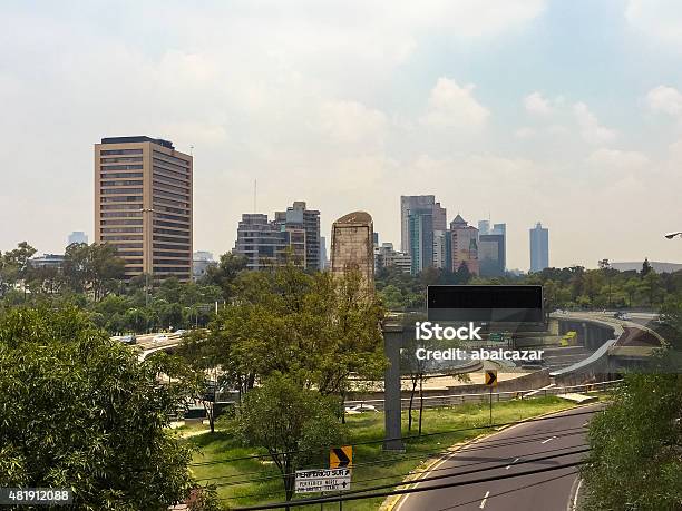 Mexico City Polanco Skyline Stock Photo - Download Image Now - 2015, Architecture, Avenue