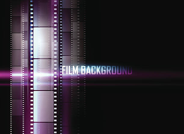 filmstrips - technology backgrounds video stock illustrations