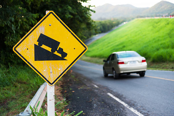 istock Steep sign symbol warning dangerous 481913918