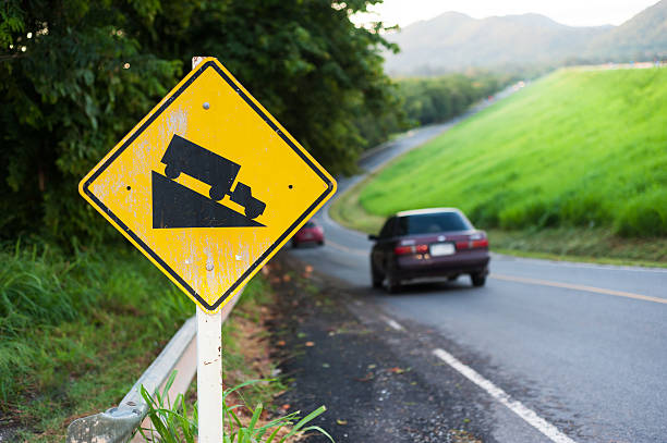 istock Steep sign symbol warning dangerous 481913924
