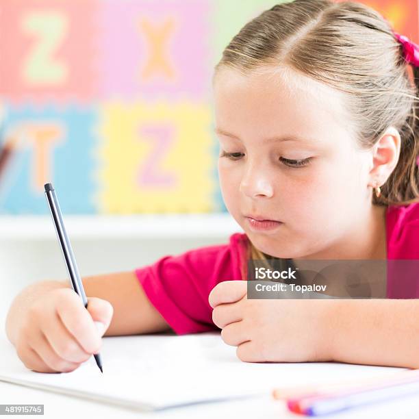 Knowledge Stock Photo - Download Image Now - 6-7 Years, Activity, Back to School