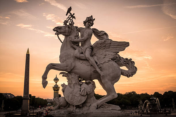 istock Statue of Perseus, Obelisque, Place de la Concorde 481916335