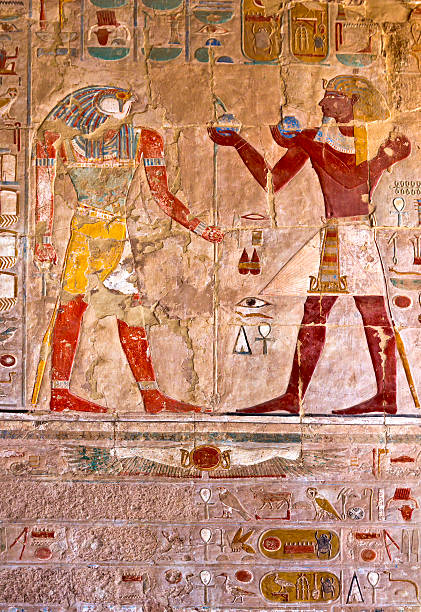 istock Hieroglyphics in Temple of Hatshepsut 481917289