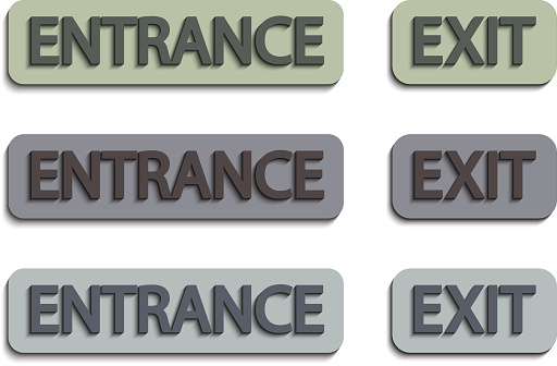Input Output Stock Illustration - Download Image Now - 2015, Entrance ...