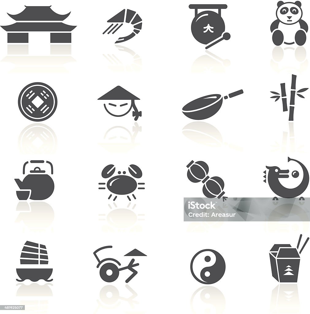 La cuisine chinoise & Restaurant 2/2 - clipart vectoriel de Wok libre de droits