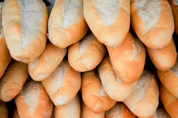 istock French baguettes beautifully arranged 481926220