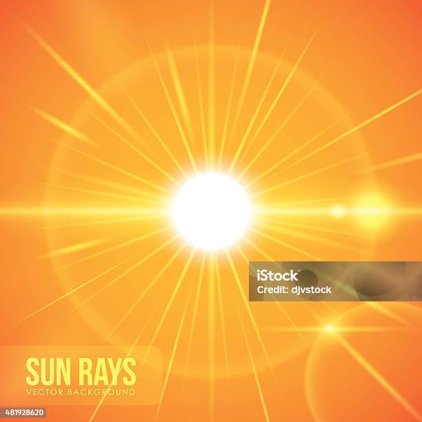 Sun Rays Emas Sun Rays Design Stock Illustration - Download Image Now - 2015 ...