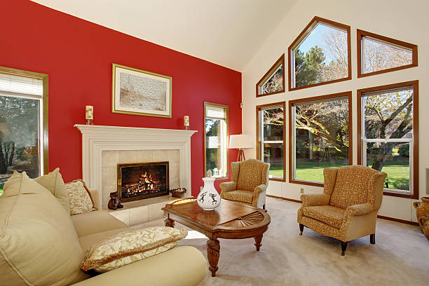 living room couch from tv perspective