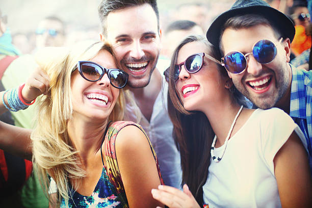 istock Young people having fun at concert. 481931292