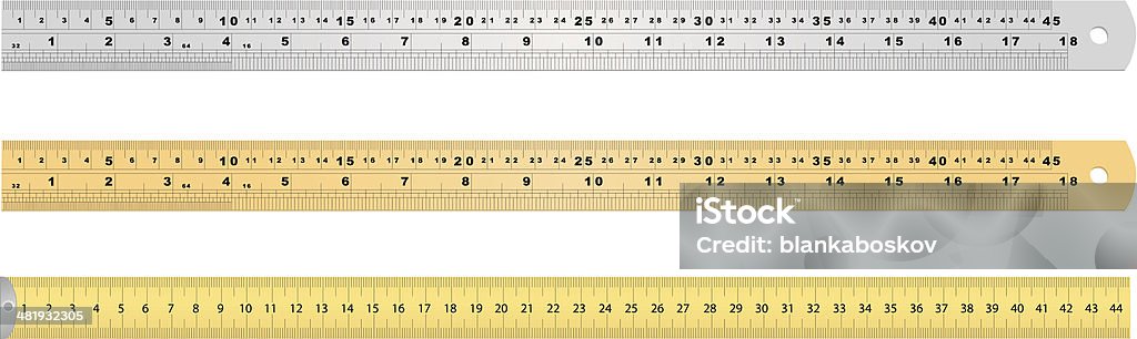 Ferramentas de medição - Royalty-free Régua arte vetorial