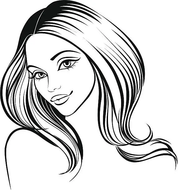 Vector illustration of Beauty