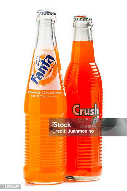 Photo libre de droit de Fanta Et Orange Crush banque d'images et plus d'images libres de droit de Aliments et boissons - Aliments et boissons, Amérique latine, Blanc