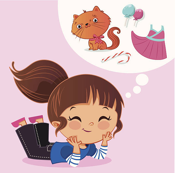 1,281 Girl Daydreaming Illustrations & Clip Art - iStock | Girl daydreaming  in class