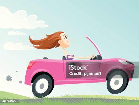 1,700 Woman Driving Fast Illustrations & Clip Art - iStock | Woman  motorcycle, Test drive, Mom driving