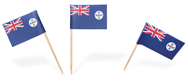 istock Various cocktail flags of Queensland isolated on white.(series) 481939120