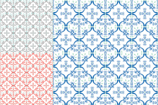 Country Cross Seamless Patterns