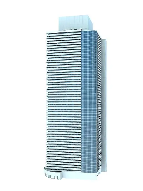 Photo of single skyscraper