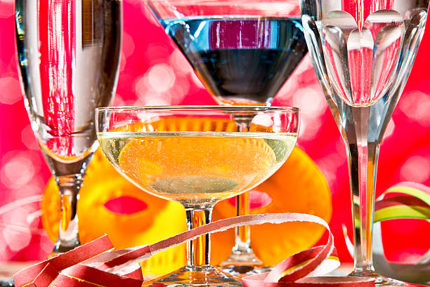 istock Wine Glasses And Carnival Mask 481945001