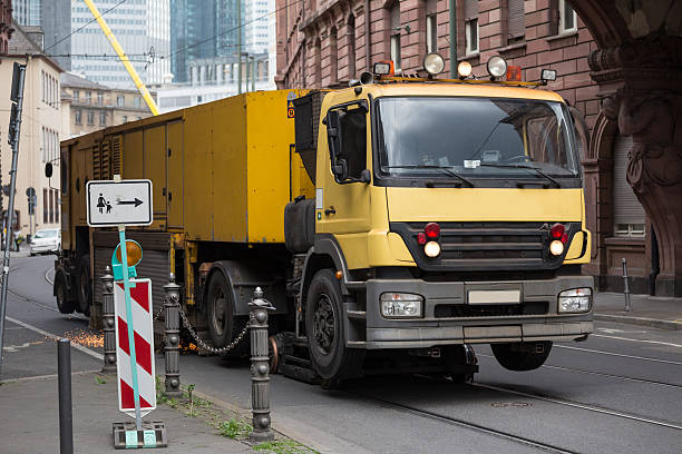 istock tram track grinder truck in frankfurt germany 481945320