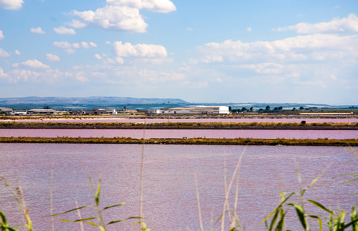 Saltworks Margherita ディサヴォイアで - ストックフォト・写真素材...