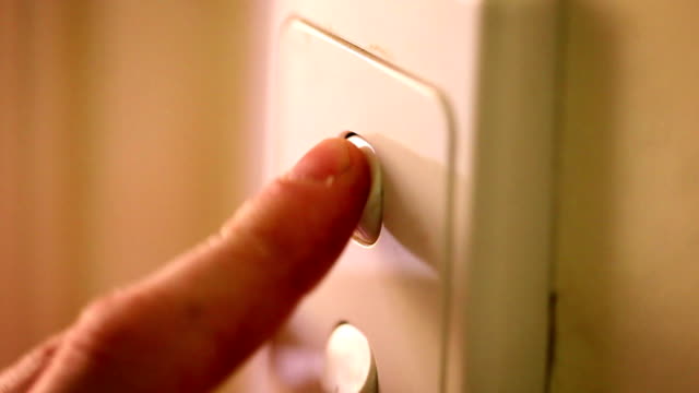 Light Switches - Turning On (Multi-Shots with High Quality Audio)