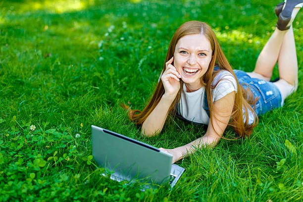 istock Beautiful smiling red-haired young woman 481951200