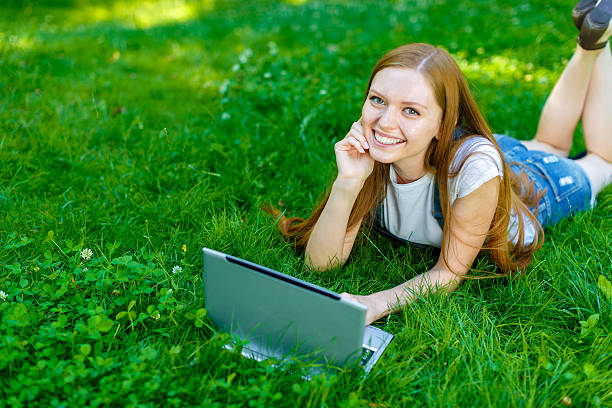 istock Beautiful smiling red-haired young woman 481951202