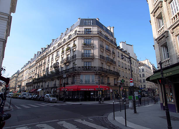 istock Paris cityscape, apartment and street 481952126