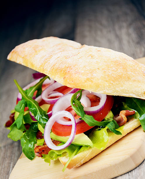 istock Homemade tasty sandwich 481952706