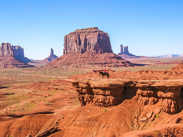 istock Navajo Indian in Monument Valley 481957148