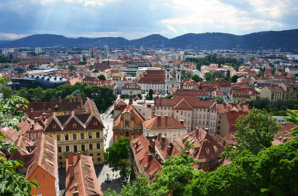 istock Aerial view of Graz, Austria 481957960