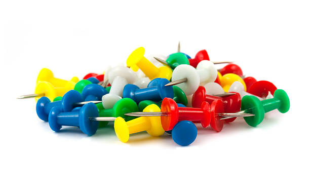 istock Closeup of multi-colored paper clips 481958054