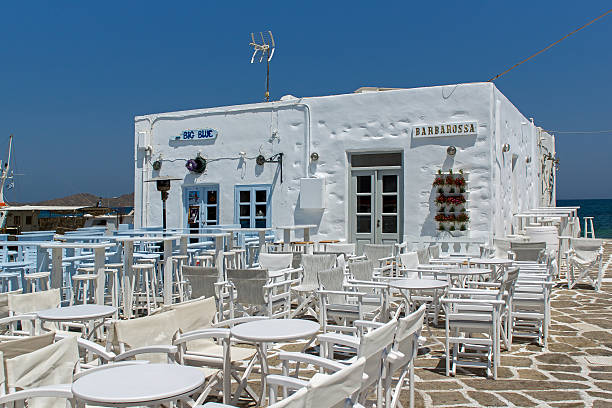 istock Restaurant in Naousa town, Paros island 481958200