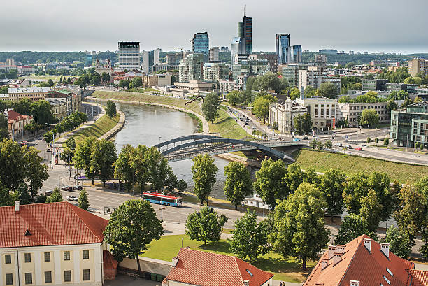 istock Aerial view of Vilnius, Lithuania 481958900