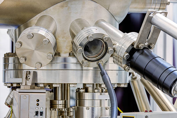 istock Detail of machinery in physics laboratory 481959220