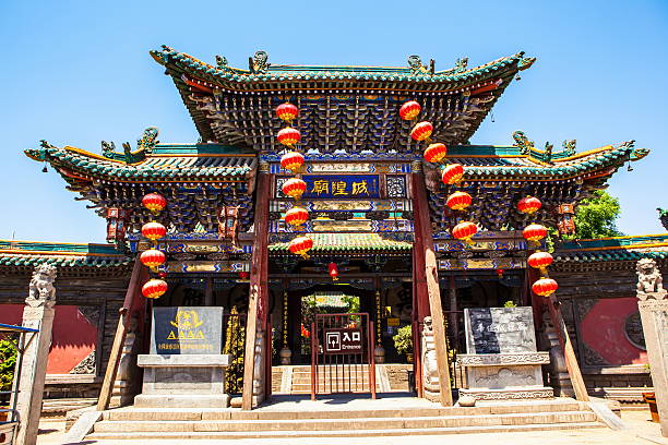 GOD城 City God Temple Main Gate Stock Photo - Download Image Now - 2015