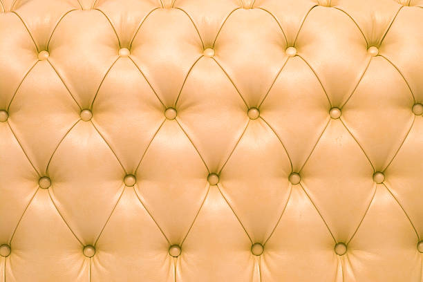istock Leather upholstery of a magnificent sofa 481964458