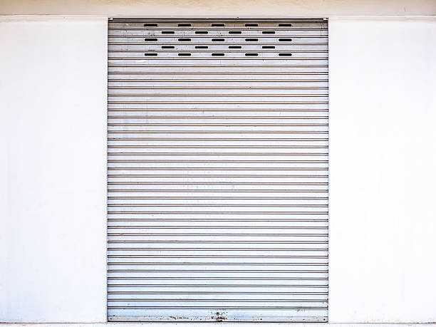 istock Steel overhead door 481967125