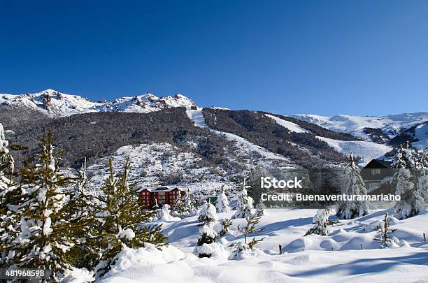 Bariloche Ski Resort Stock Photo - Download Image Now - Bariloche, Snow, Argentina