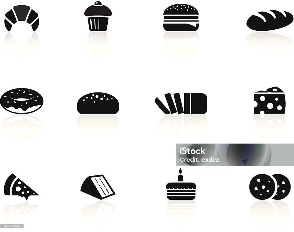 Bakery foods icons /file_thumbview_approve.php?size=1&id=16361035 Icon Symbol stock vector