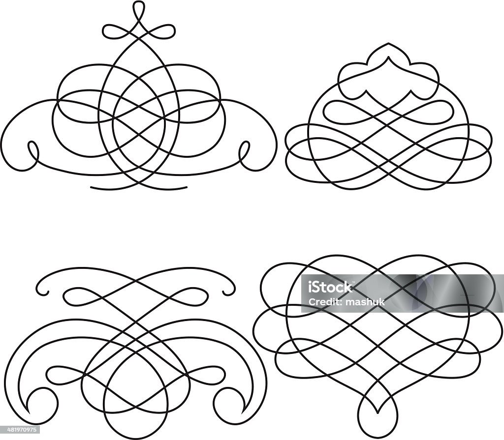 Swirl - clipart vectoriel de Abstrait libre de droits
