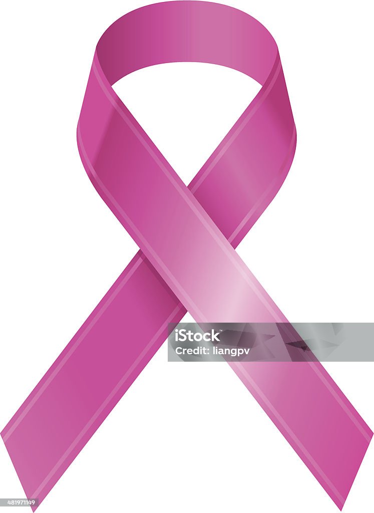Cinta contra el cáncer de mama - arte vectorial de Asistencia sanitaria y medicina libre de derechos