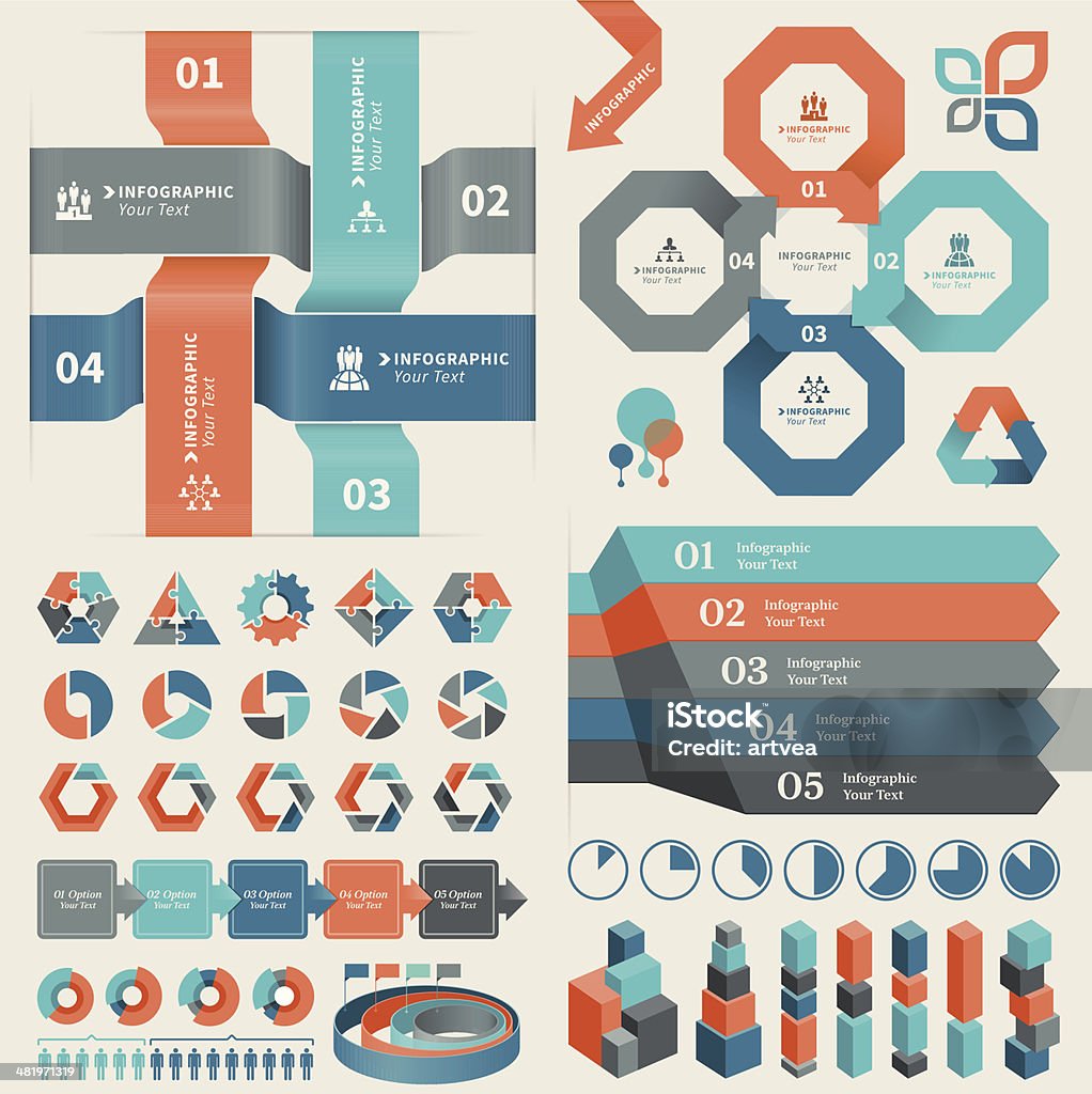 Infografiki Element - Grafika wektorowa royalty-free (Grafika informacyjna)
