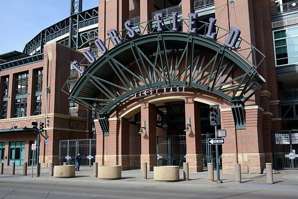 coors field - coors field - fotografias e filmes do acervo