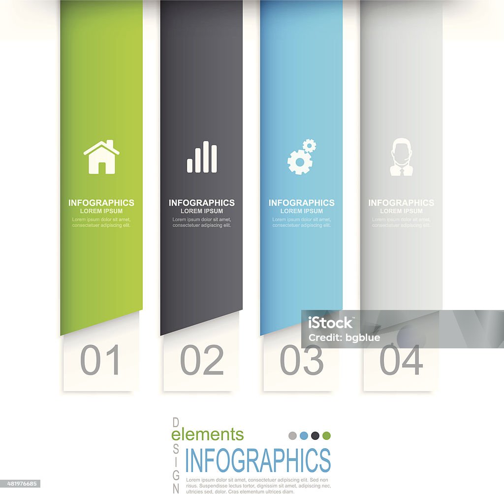 Abstrakte Infografiken - Lizenzfrei Informationsgrafik Vektorgrafik