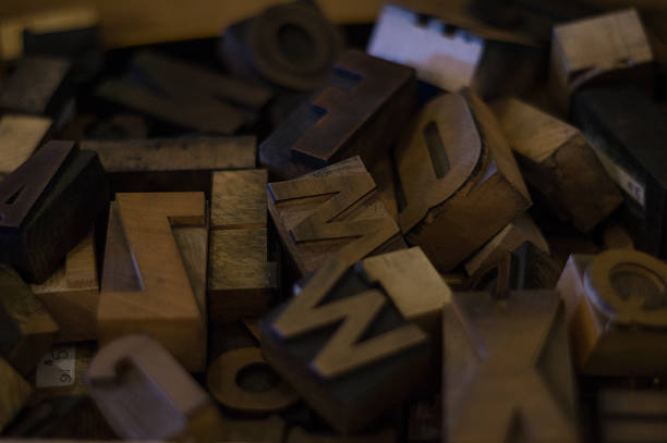 istock pile of print press letters 481978262