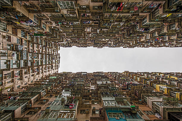 istock Crowded housing in Hong Kong 481978448
