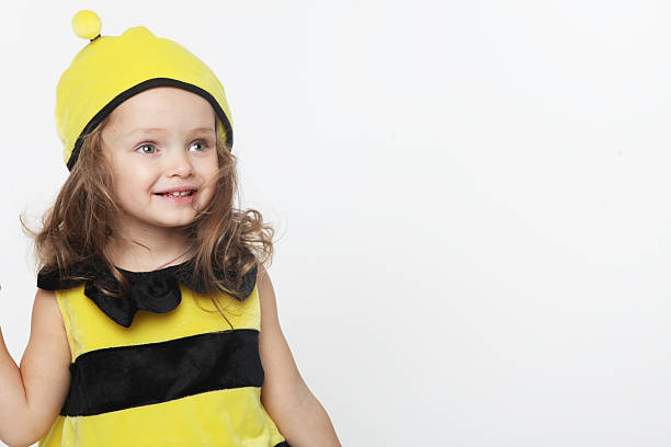 Cute bumble bee arts and crafts with scribbles