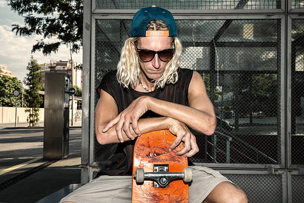 istock Young skater portrait 481979764