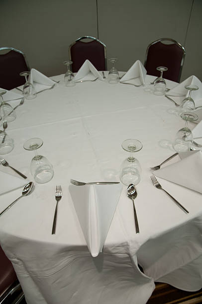 istock Beautiful and luxurious table setting in the restaurant 481980246